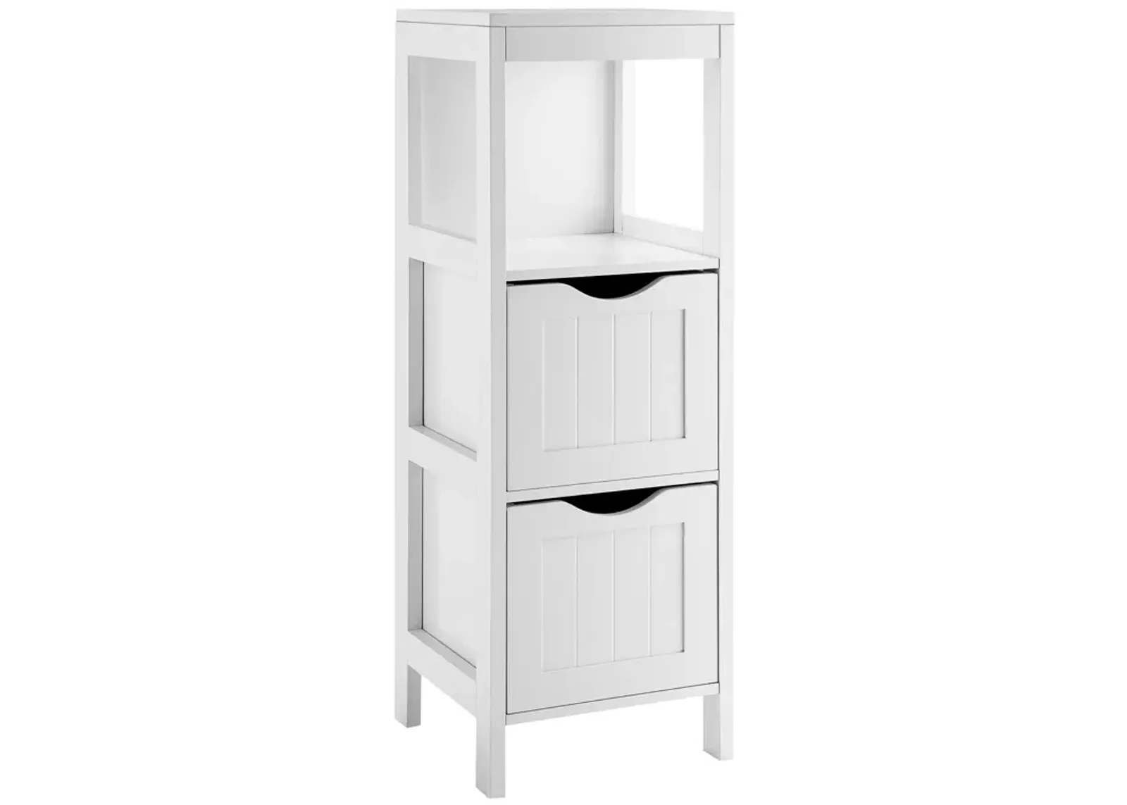 Freestanding Storage Cabinet with 2 Removable Drawers for Bathroom