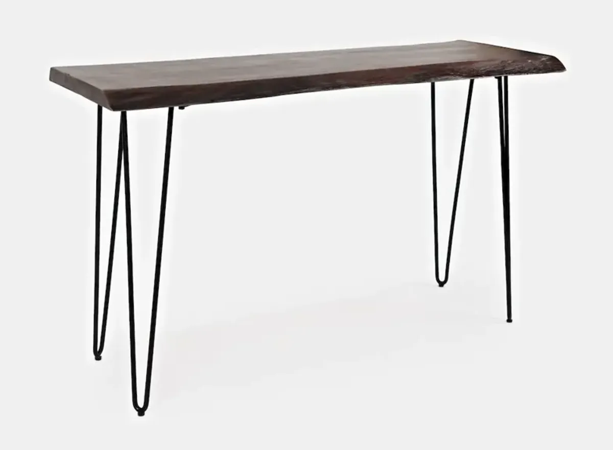 Jofran Nature's Edge 50'' Solid Acacia Sofa Table