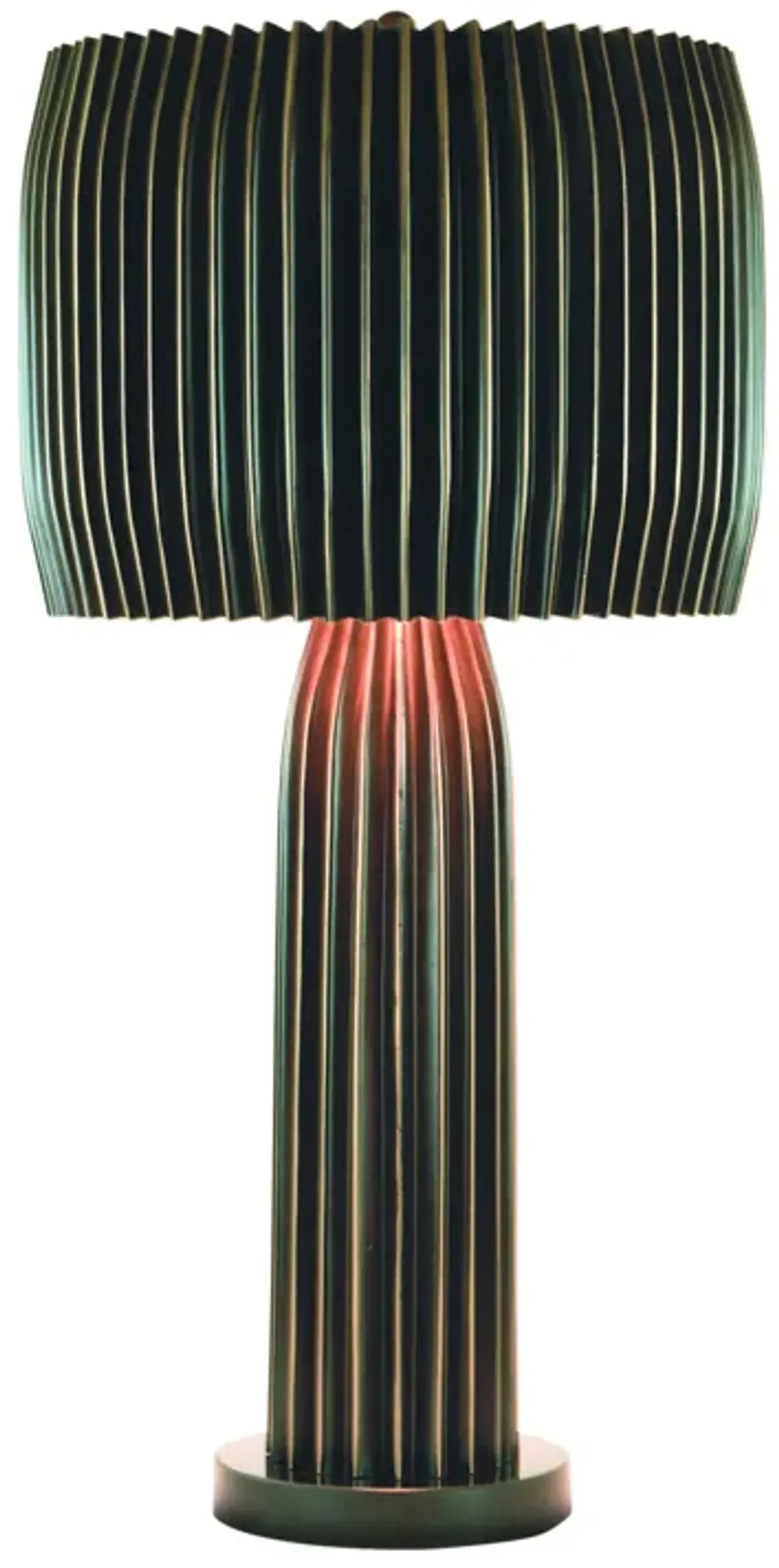 Crimp Table Lamp- Bronze