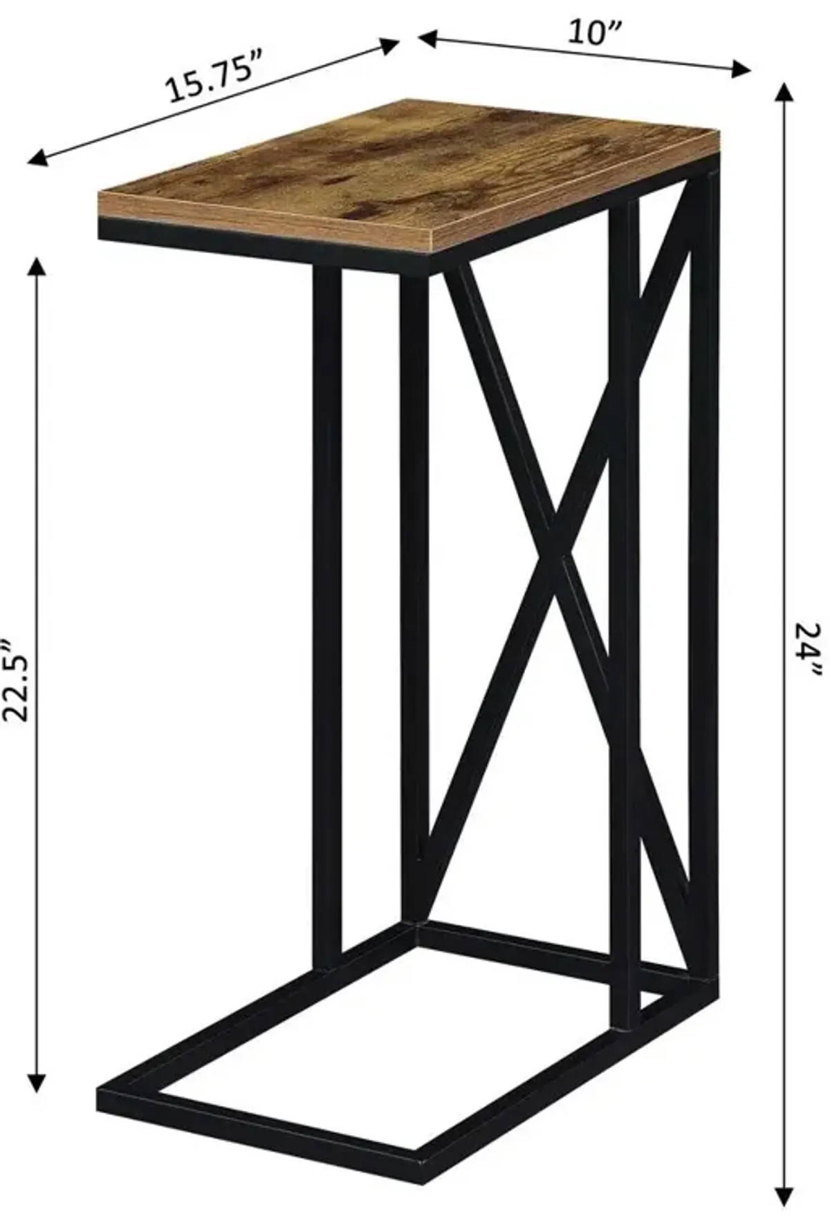 Convenience Concepts Tucson C End Table, R4-0550