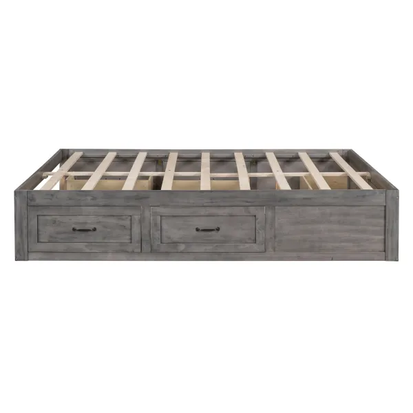 Merax Platform Bed with 6 Storage Drawers
