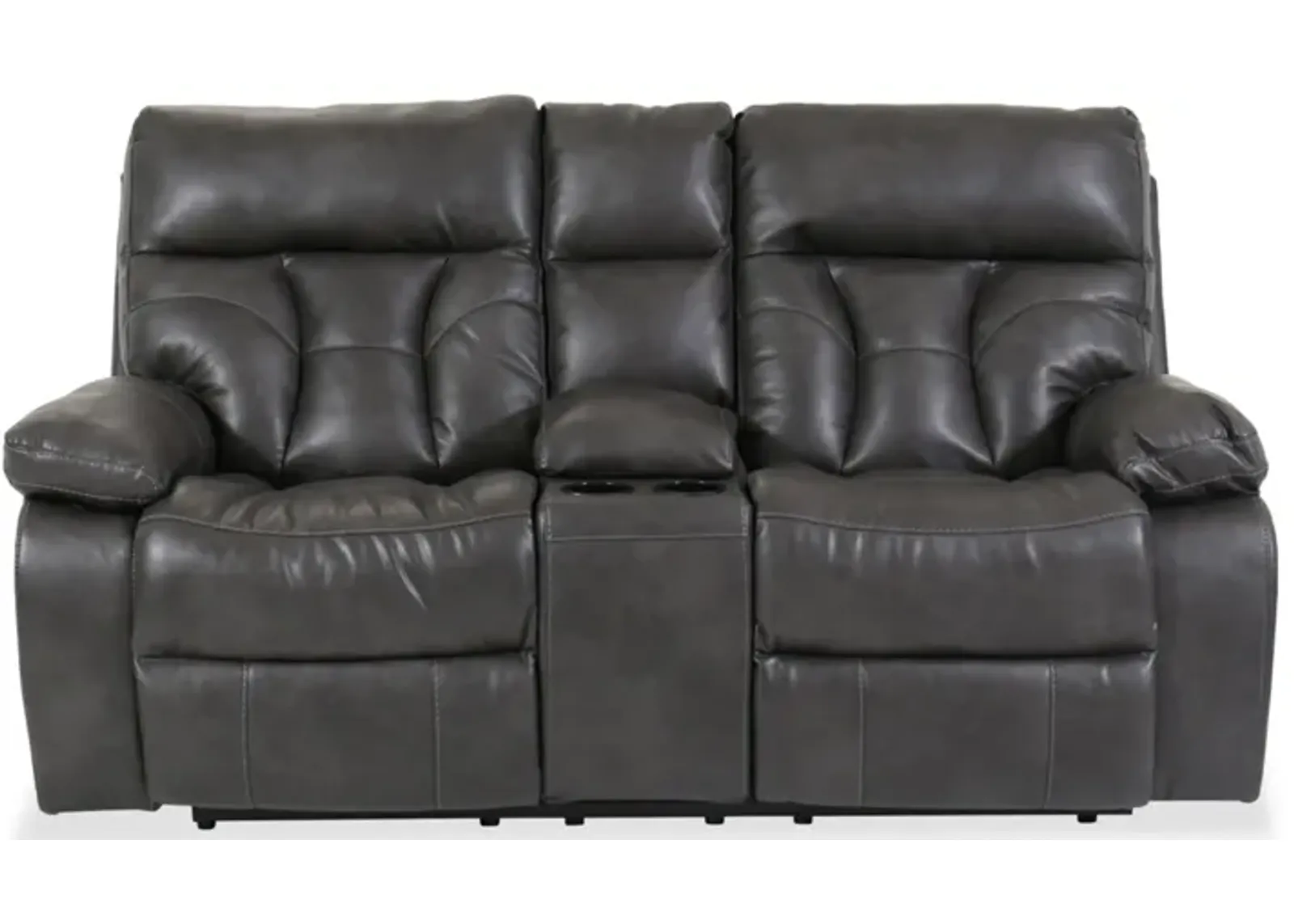 Willamen Double Reclining Loveseat With Console