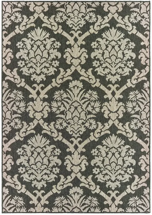 Latitude 3'3" x 5' Grey Rug