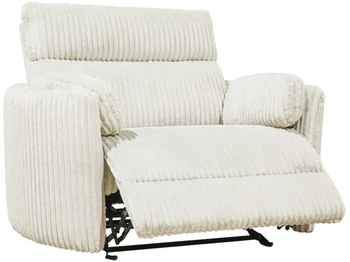 Parker Living Mega Ivory Extra Wide Power Glider Recliner Two Pack
