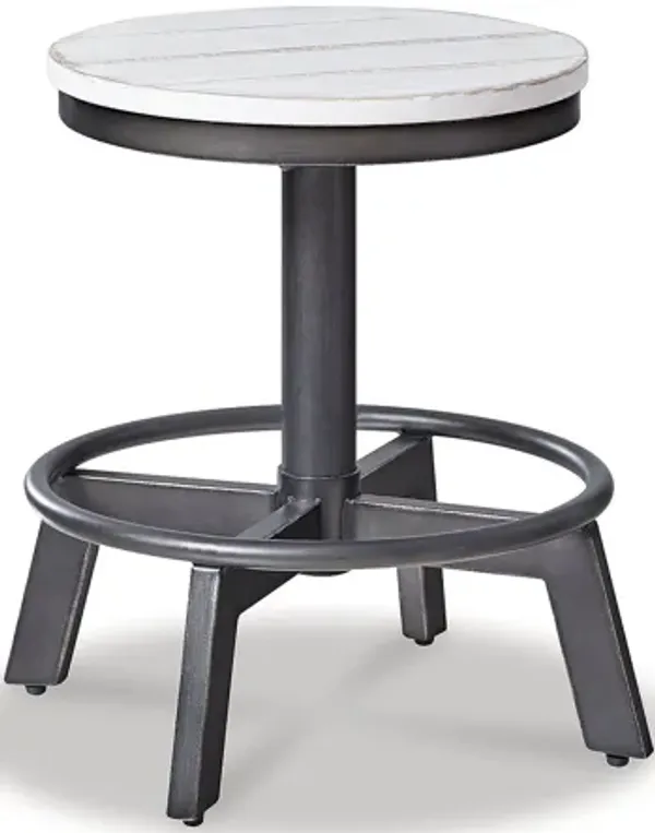 Torjin Adjustable Counter Height Backless Stool (Set of 2)