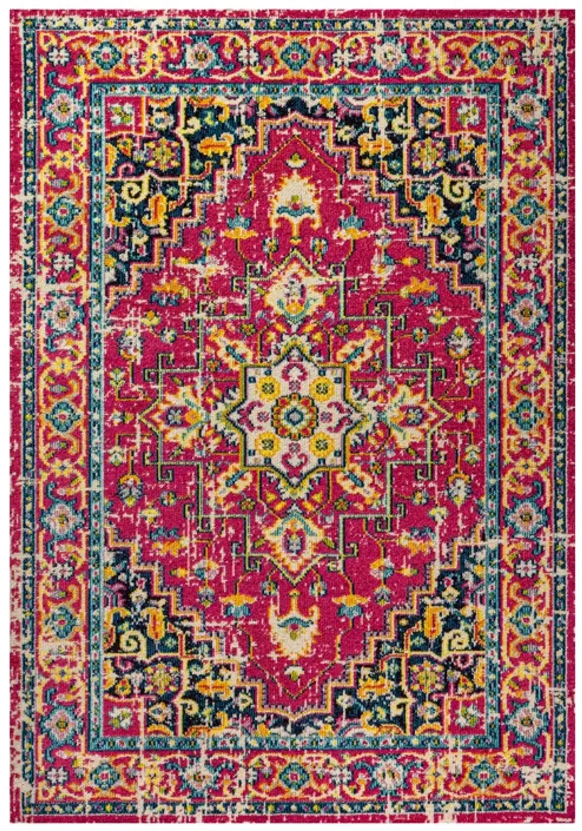 Brooklyn Geometric Medallion Area Rug