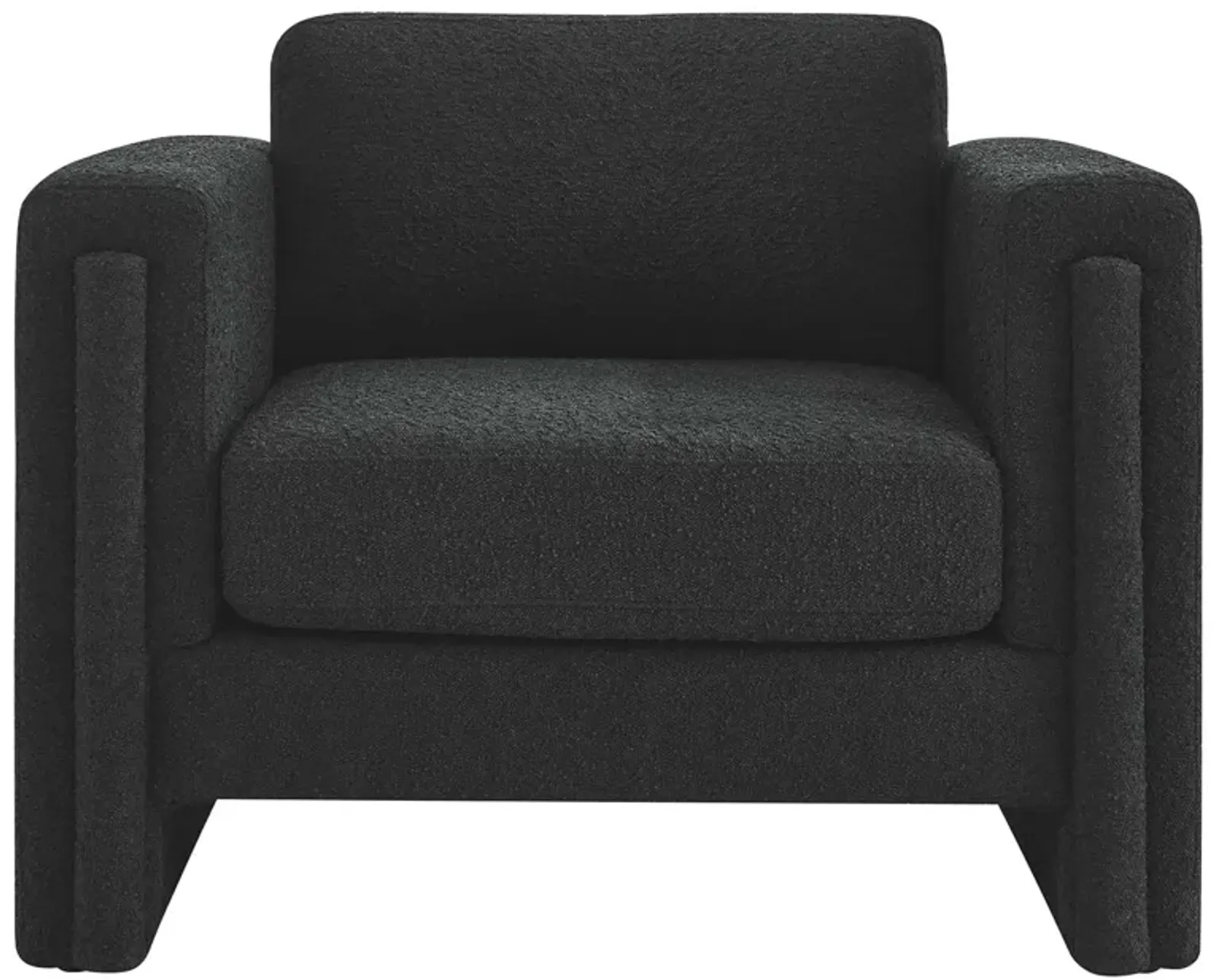 Visible Boucle Fabric Armchair