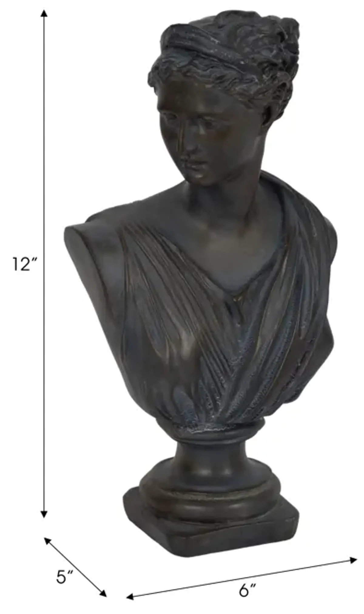 Grecian Bust Sculpture