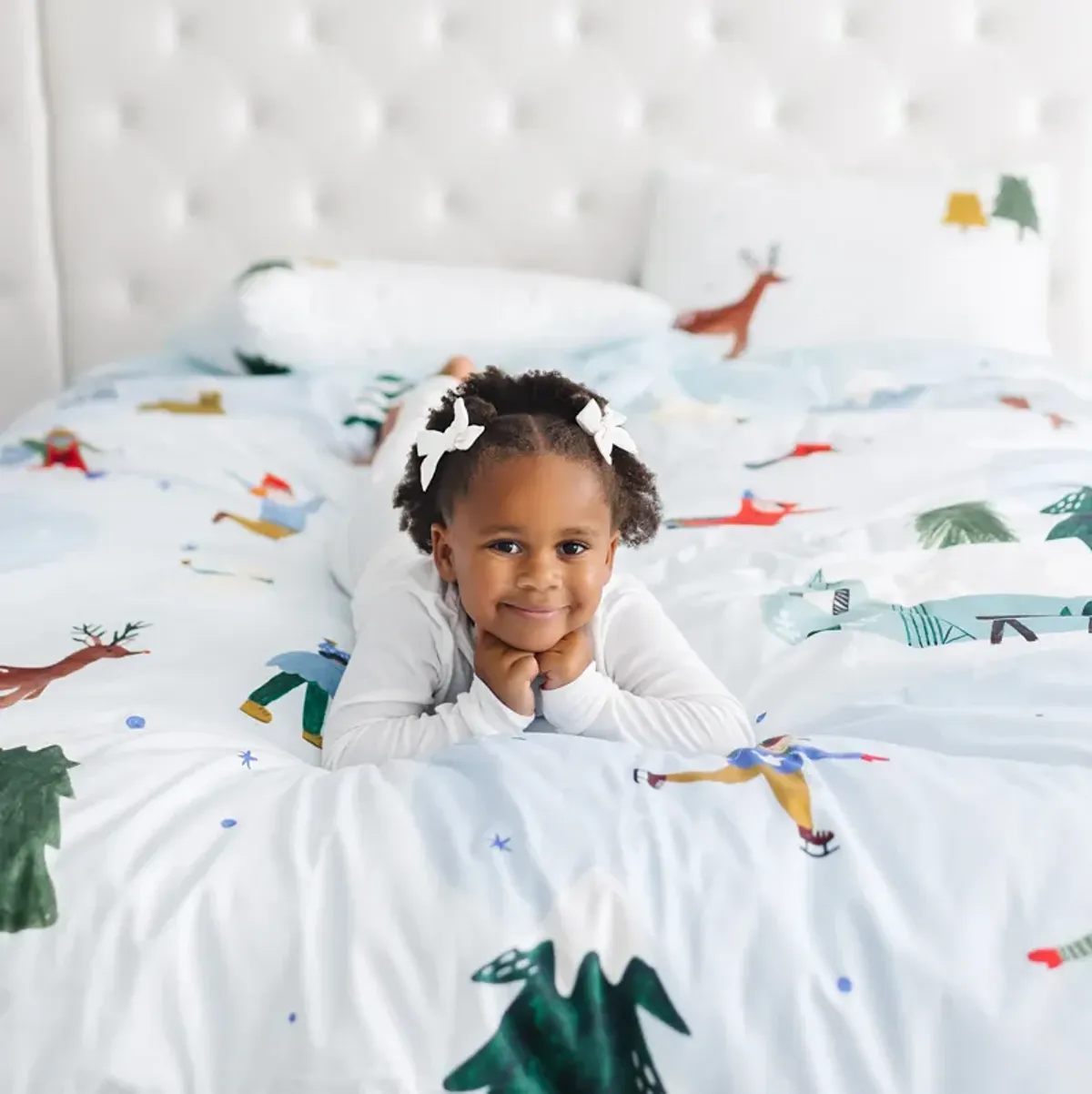 Snowy Day 100% Cotton Duvet & Pillowcase Set - Twin