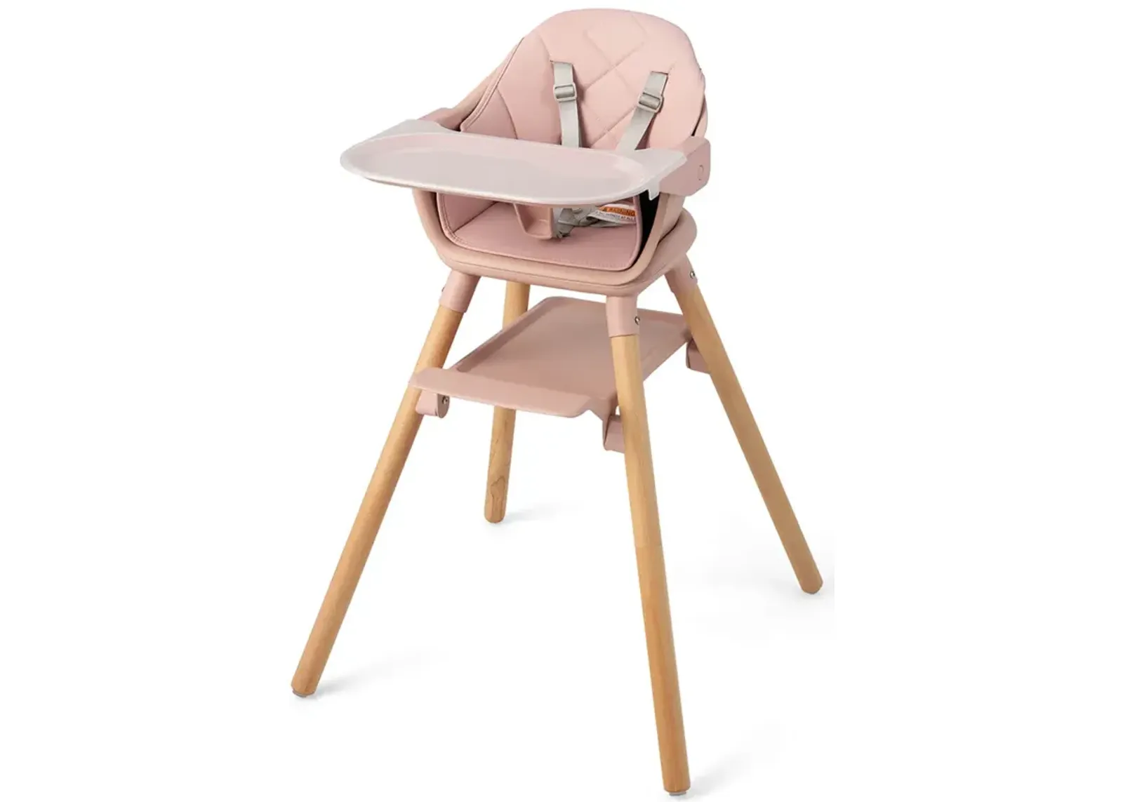 6-in-1 Baby High Chair with Removable Dishwasher and Safe Tray