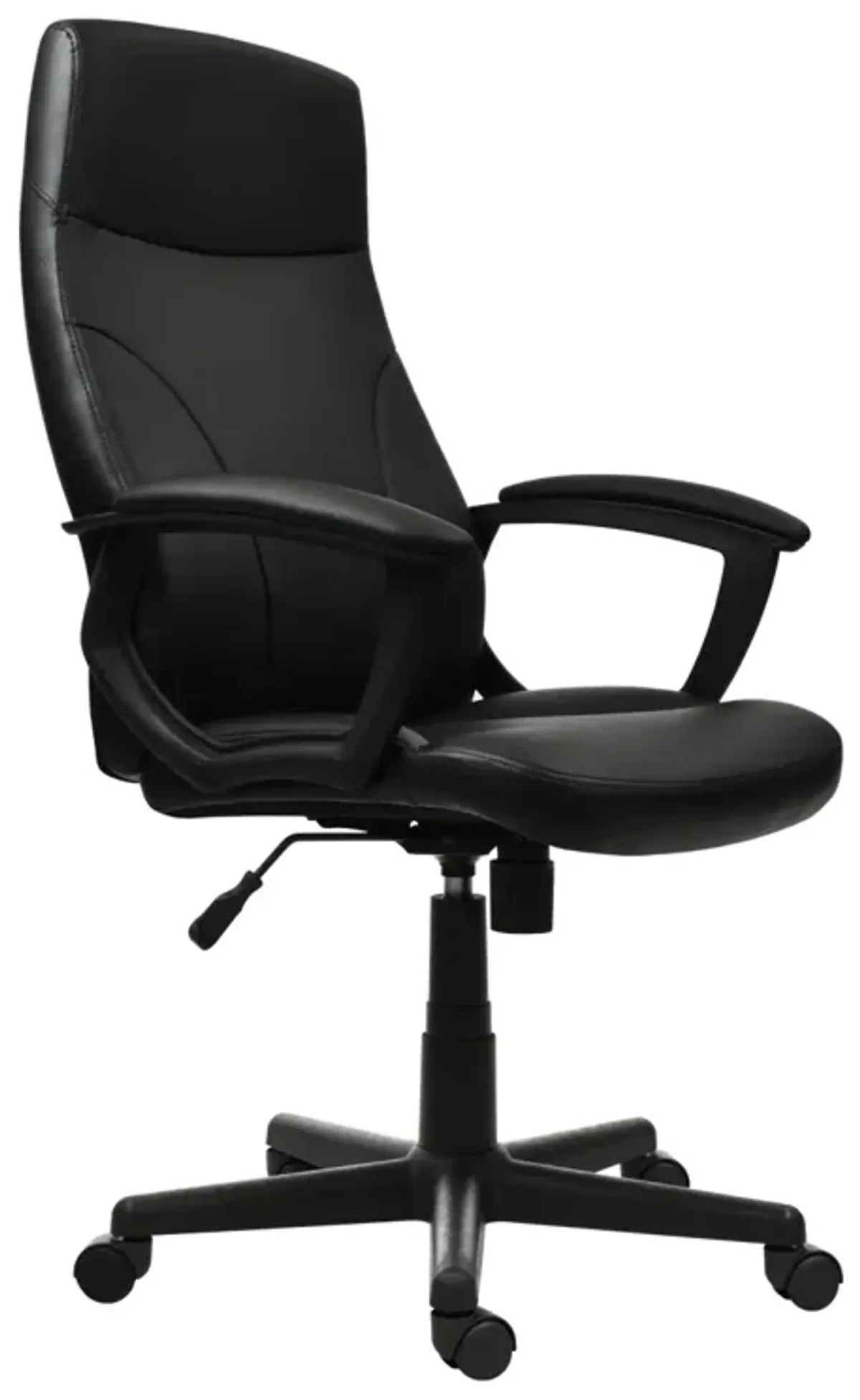 Medium Back Executive Office Chair, Black