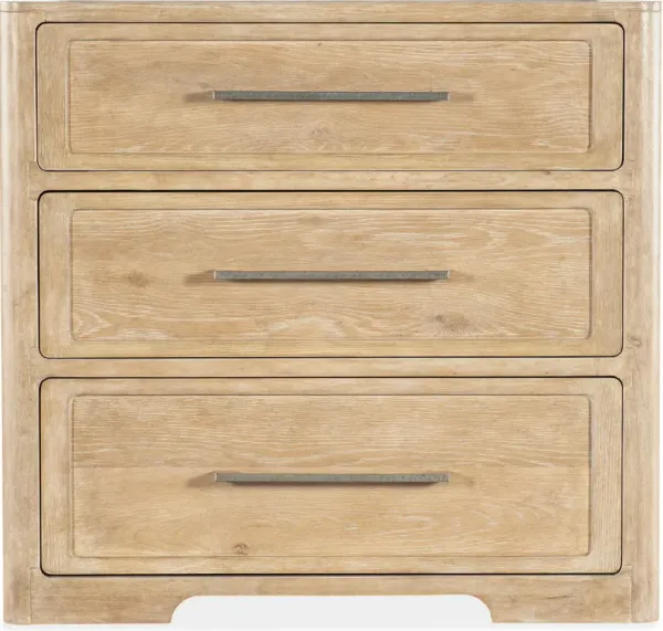 Retreat Three Drawer Nightstand