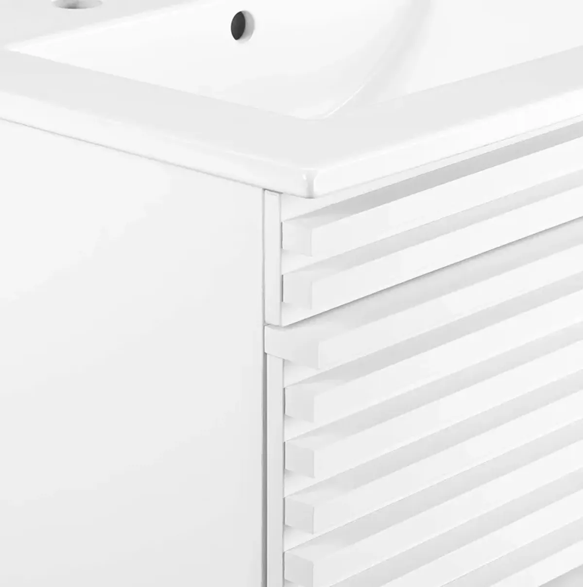 Render 24" Wall-Mount Bathroom Vanity