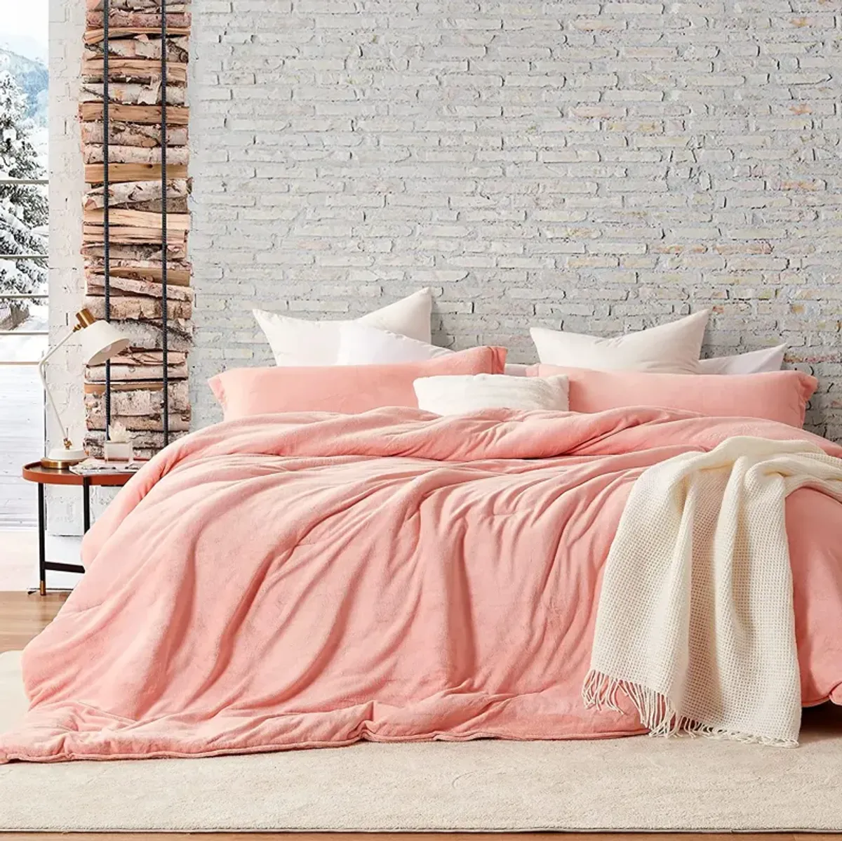 Git Cozy - Coma Inducer® Oversized Comforter - Charlotte Peach