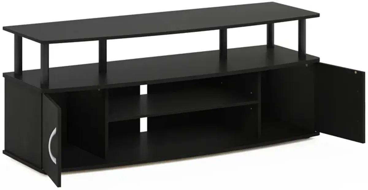 Furinno Furinno JAYA Large Entertainment Center Hold up to 50-IN TV, 15113BKW