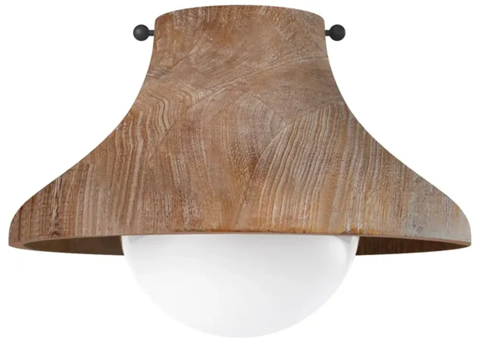 Coastal Living Surfside Wood Flush Mount