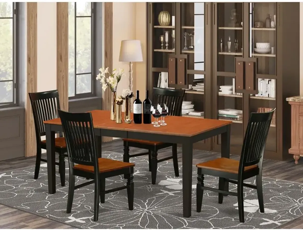 Dining Room Set Black & Cherry