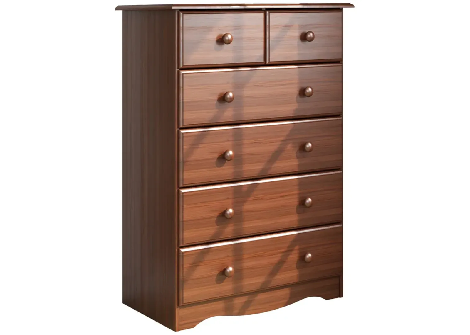 100% Solid Wood 6-Drawer Chest