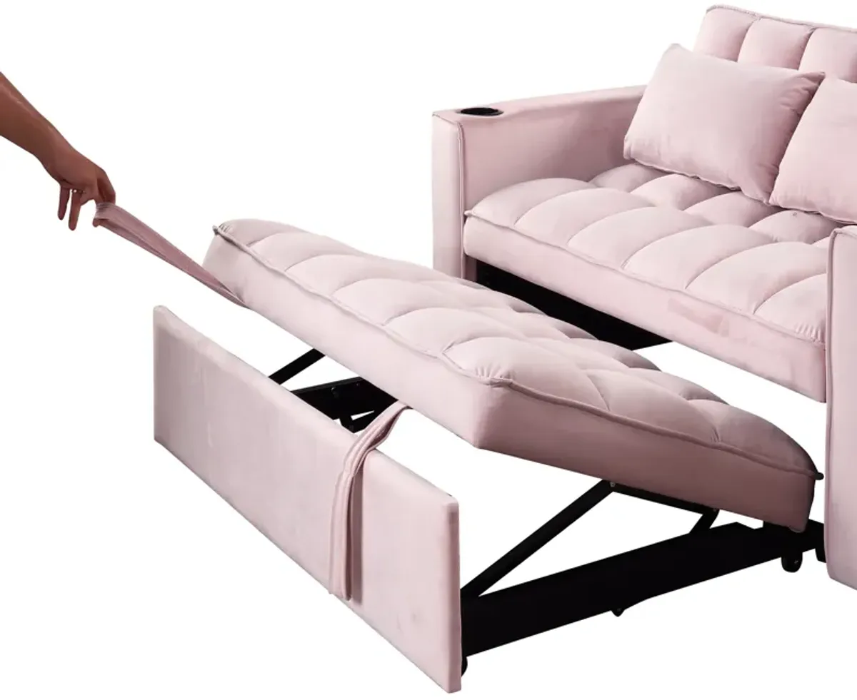 Merax 4-1 Multi-Functional Sofa Bed with Cup Holder