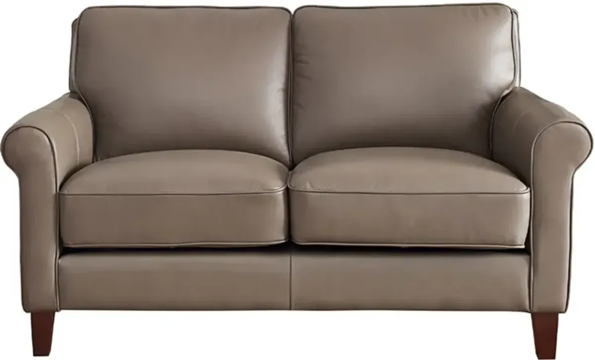 Laguna Top Grain Leather Loveseat