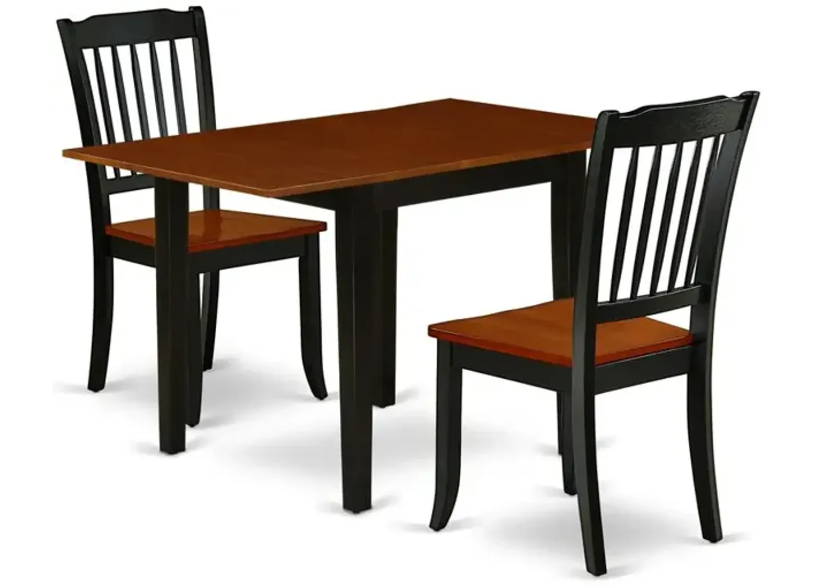 Dining Room Set Black & Cherry