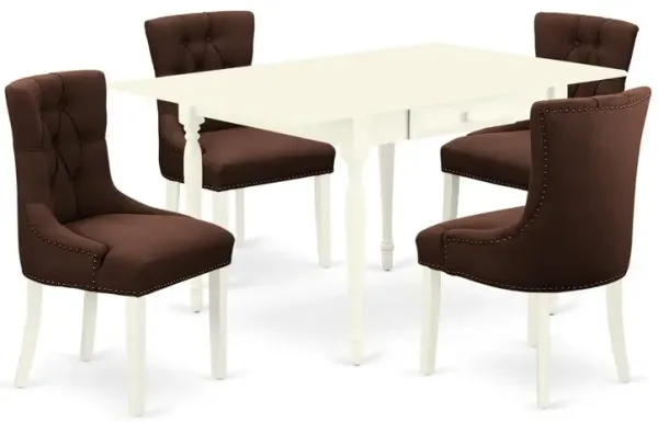 Dining Room Set Linen White