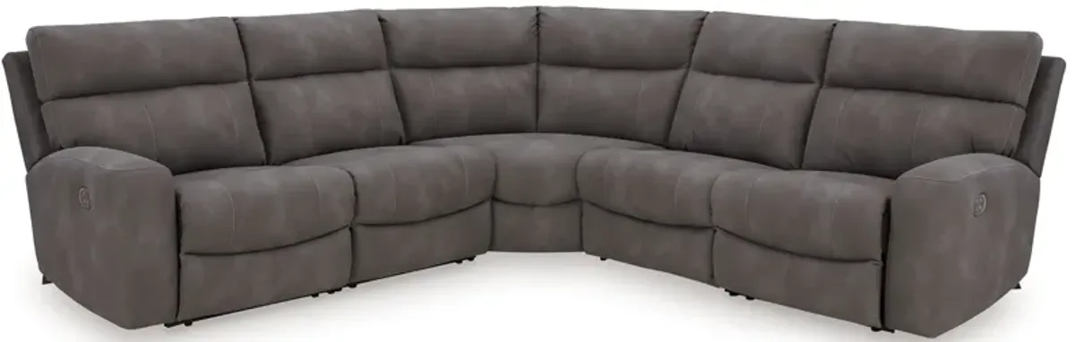 Next-Gen DuraPella 5-Piece Power Reclining Sectional