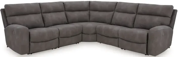 Next-Gen DuraPella 5-Piece Power Reclining Sectional