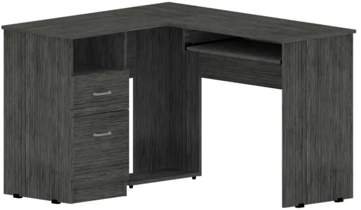 L-Shaped Desk Bradford, Office, Smoky Oak