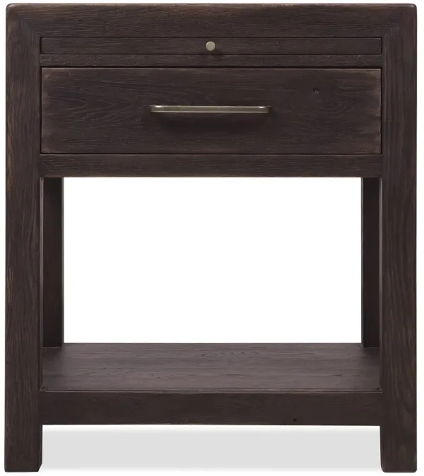Driftwood One-Drawer Nightstand
