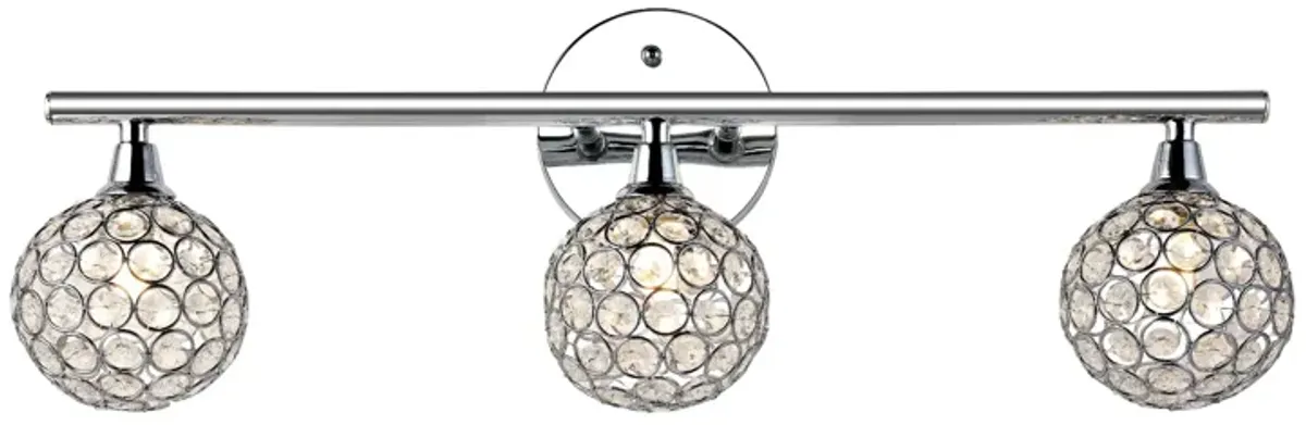 Maeve Iron/Glass Contemporary Glam LED Vanity Light