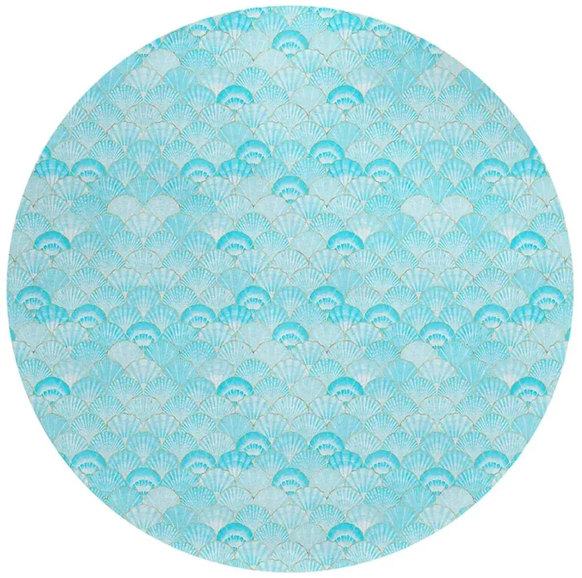 Seabreeze SZ2 Teal 8' Rug