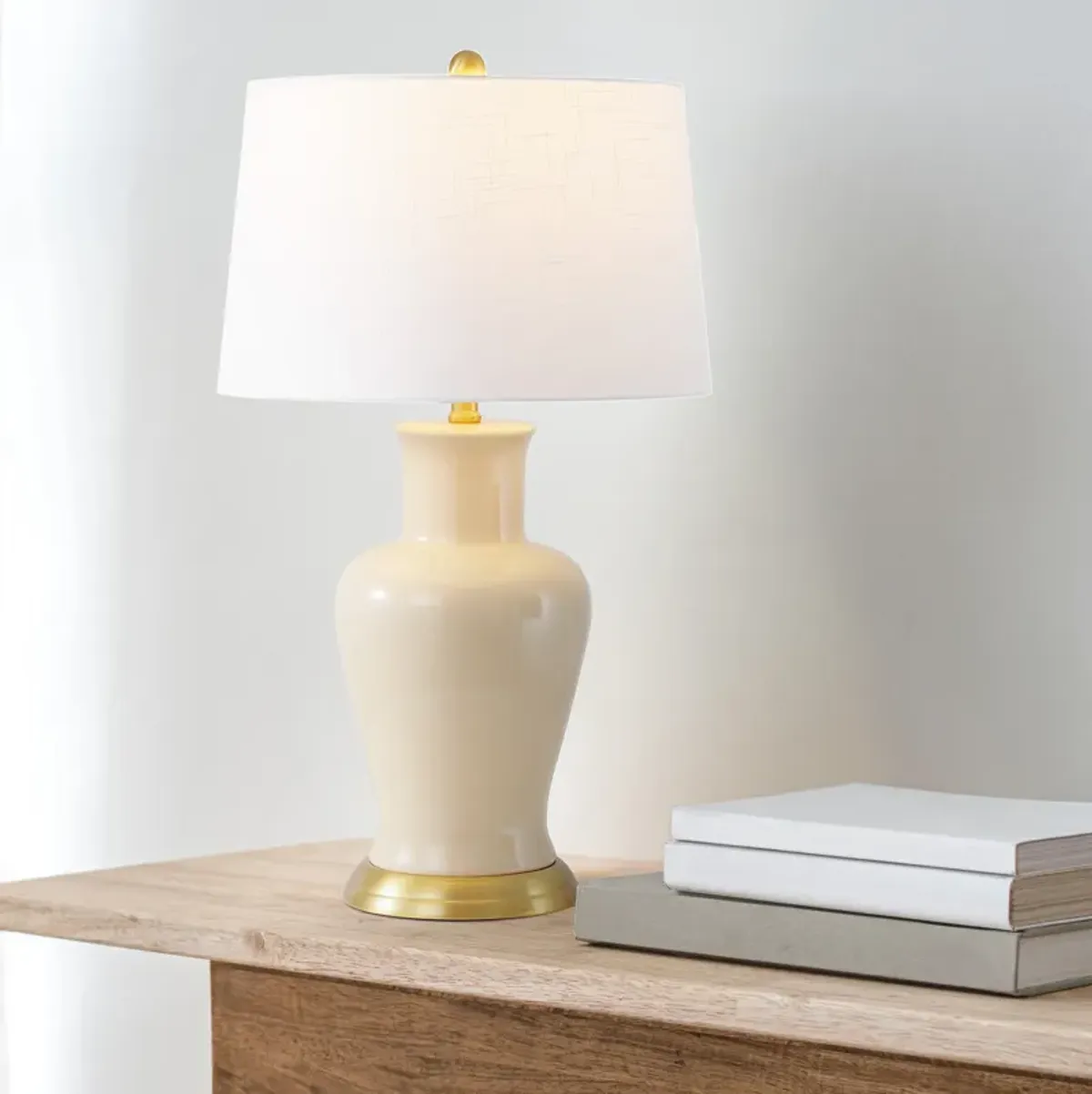 Julian Traditional Classic Ceramic Urn LED Table Lamp