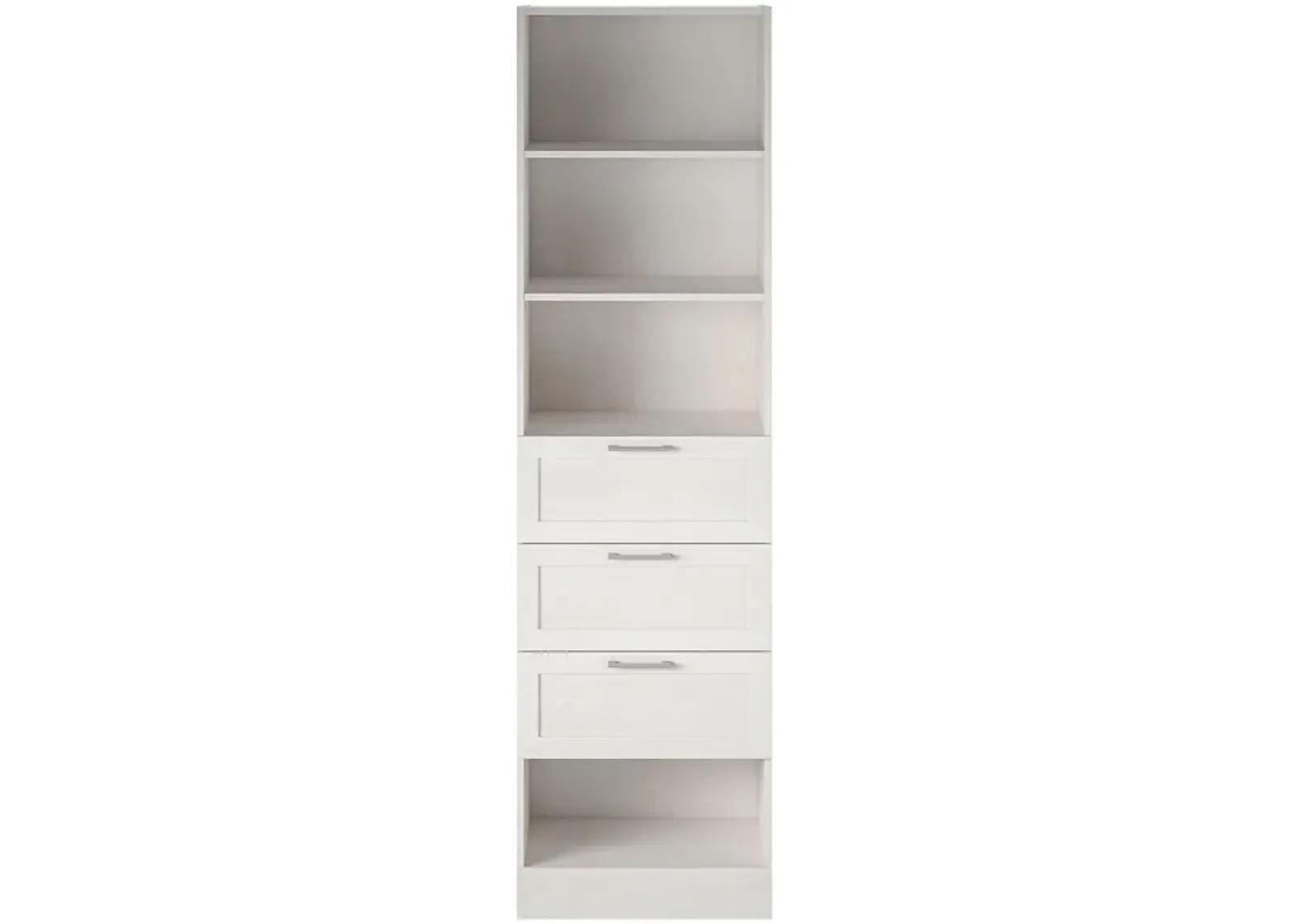 Elba 3 Drawer Modular Closet Unit, Ivory Oak