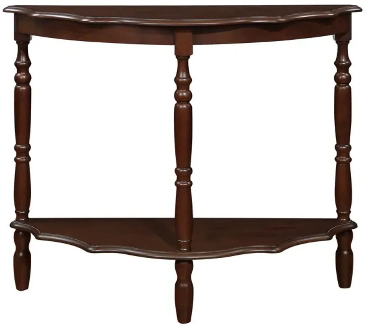 Merax Retro Console Table with 1 Open Shelf