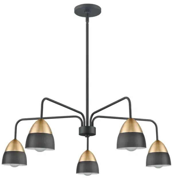 Milla 32'' Wide 5-Light Chandelier