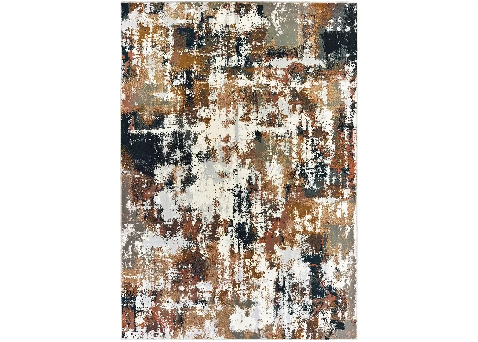 Bowen 2'3" x 7'6" Grey Rug