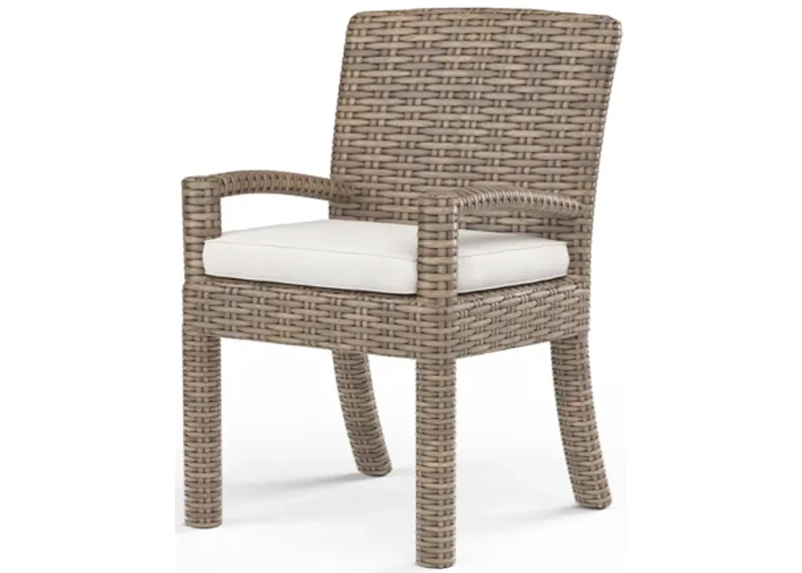 Havana Dining Chair in Canvas Flax w/ Self Welt