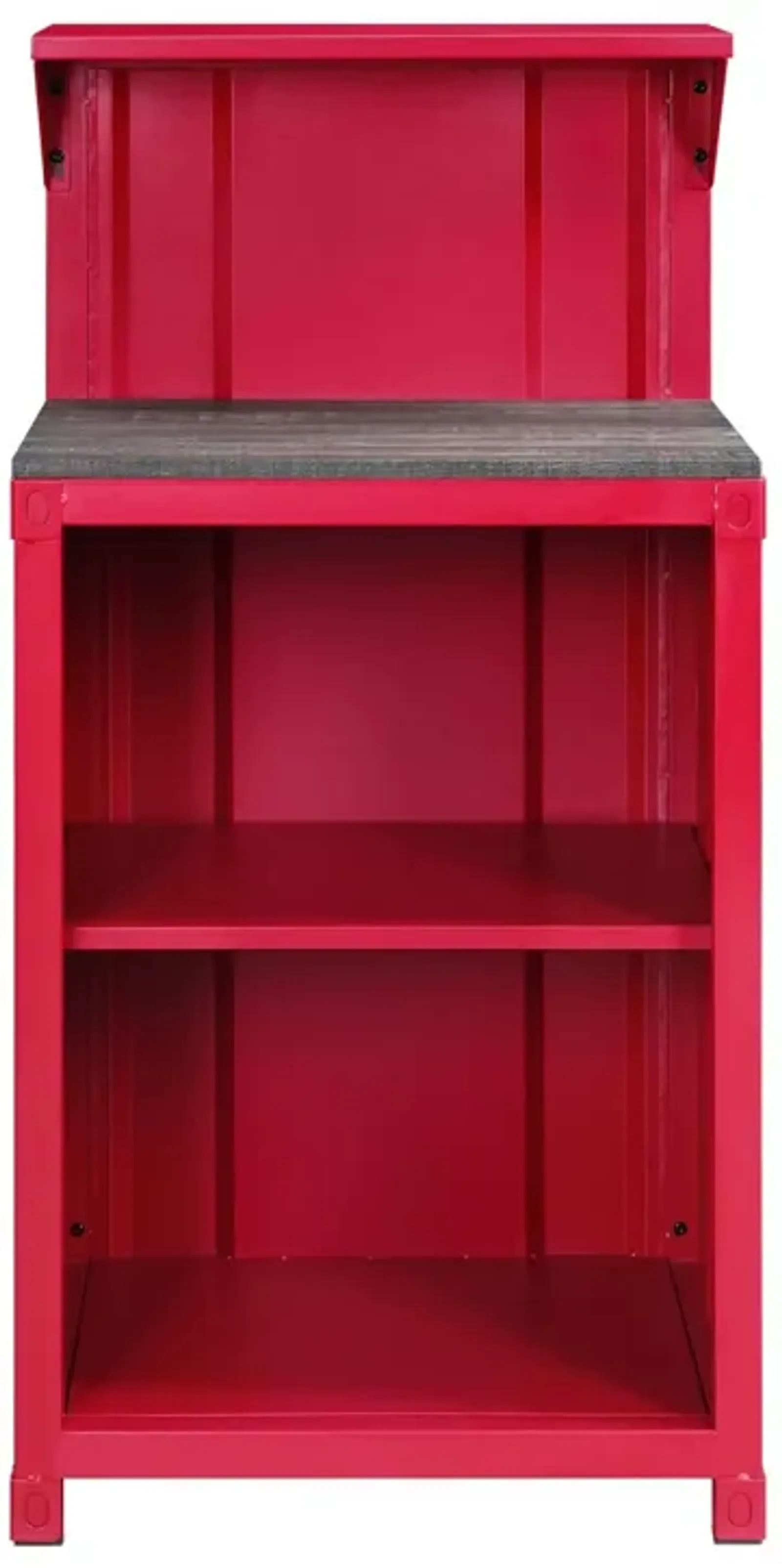 Cargo Reception Desk in Red Finish AC00377