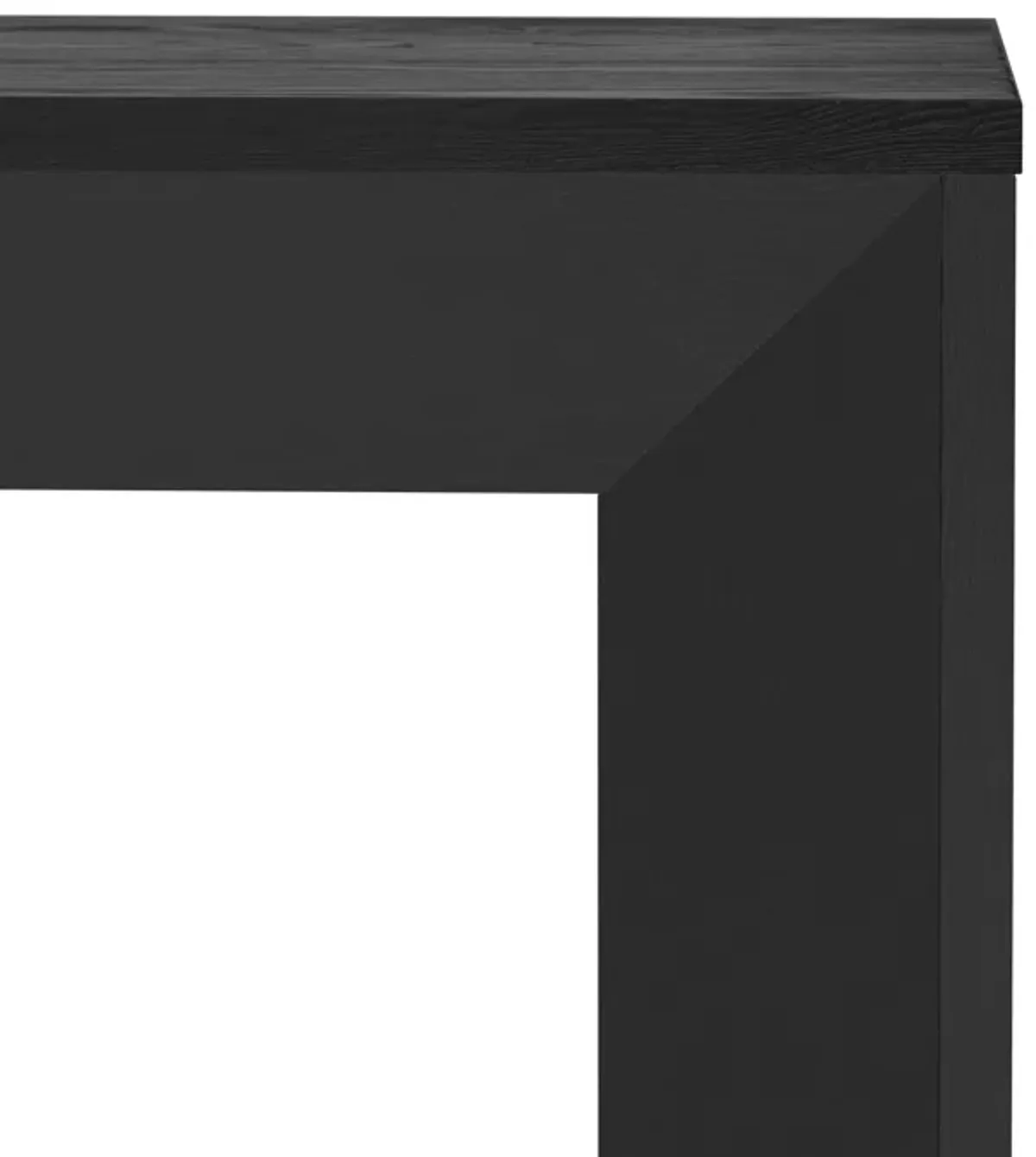 Merax Wood Veneer Top Console Table for Hallway, Living Room, or Entryway