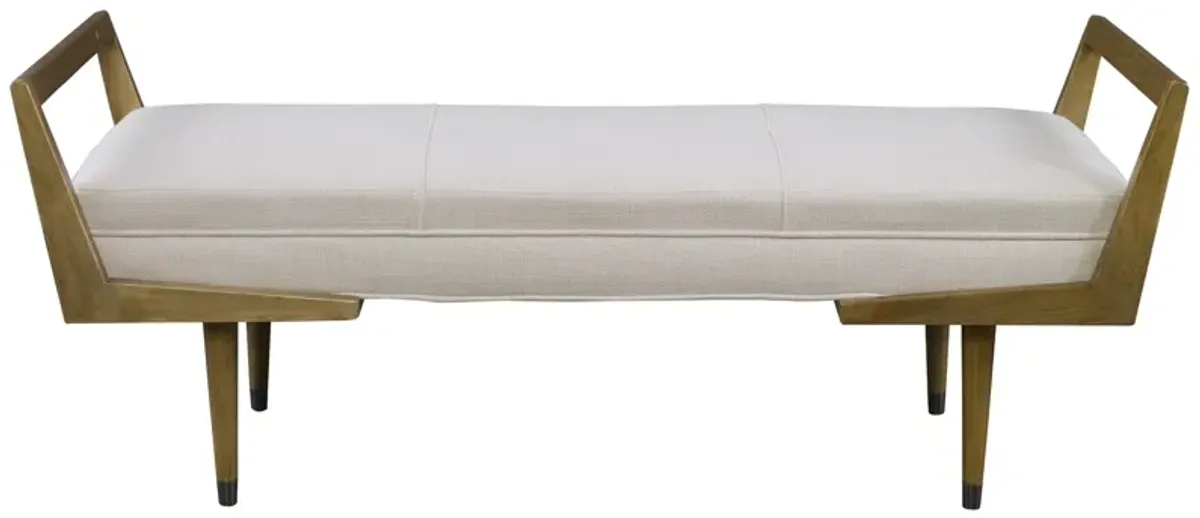 Waylon Modern Ivory Bench