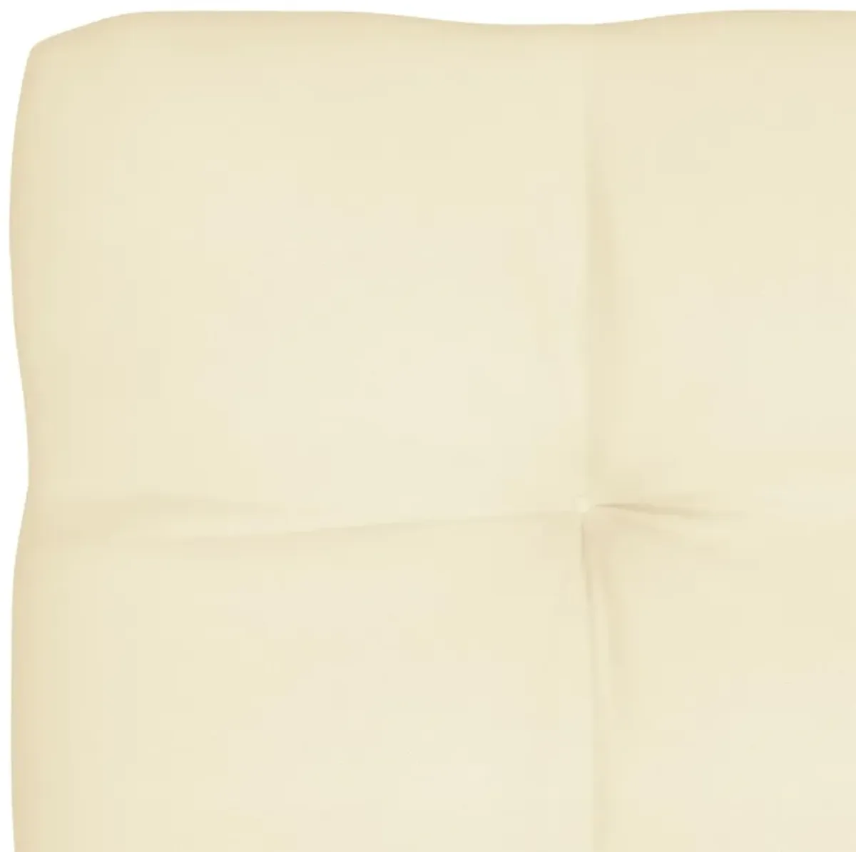 vidaXL Pallet Sofa Cushion Cream 47.2"x31.5"x4.7"