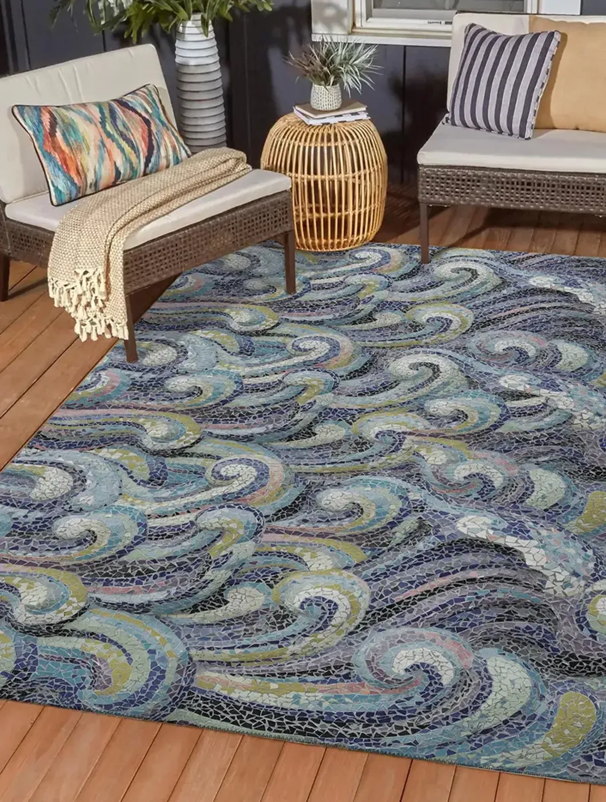 Seabreeze SZ14 Ink 5' x 7'6" Rug