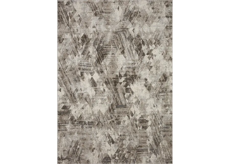 Austen AUS03 Natural/Mocha 6'7" x 9'2" Rug