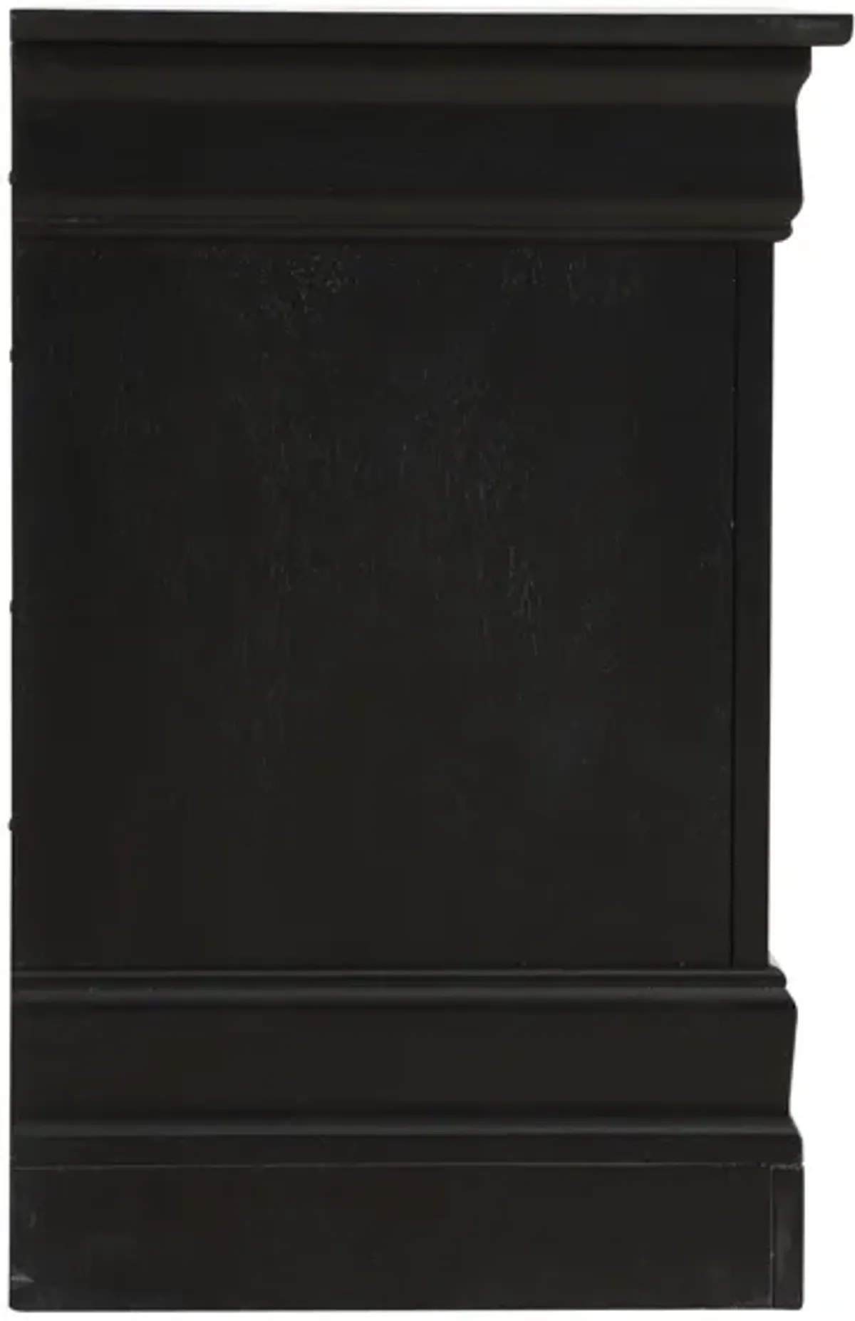 Louis Philippe 2-Drawer Nightstand (24 in. H X 21 in. W X 16 in. D)