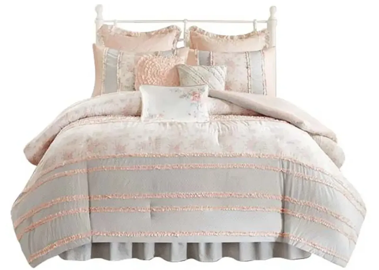 Gracie Mills Ricardo Cotton Percale Comforter Set