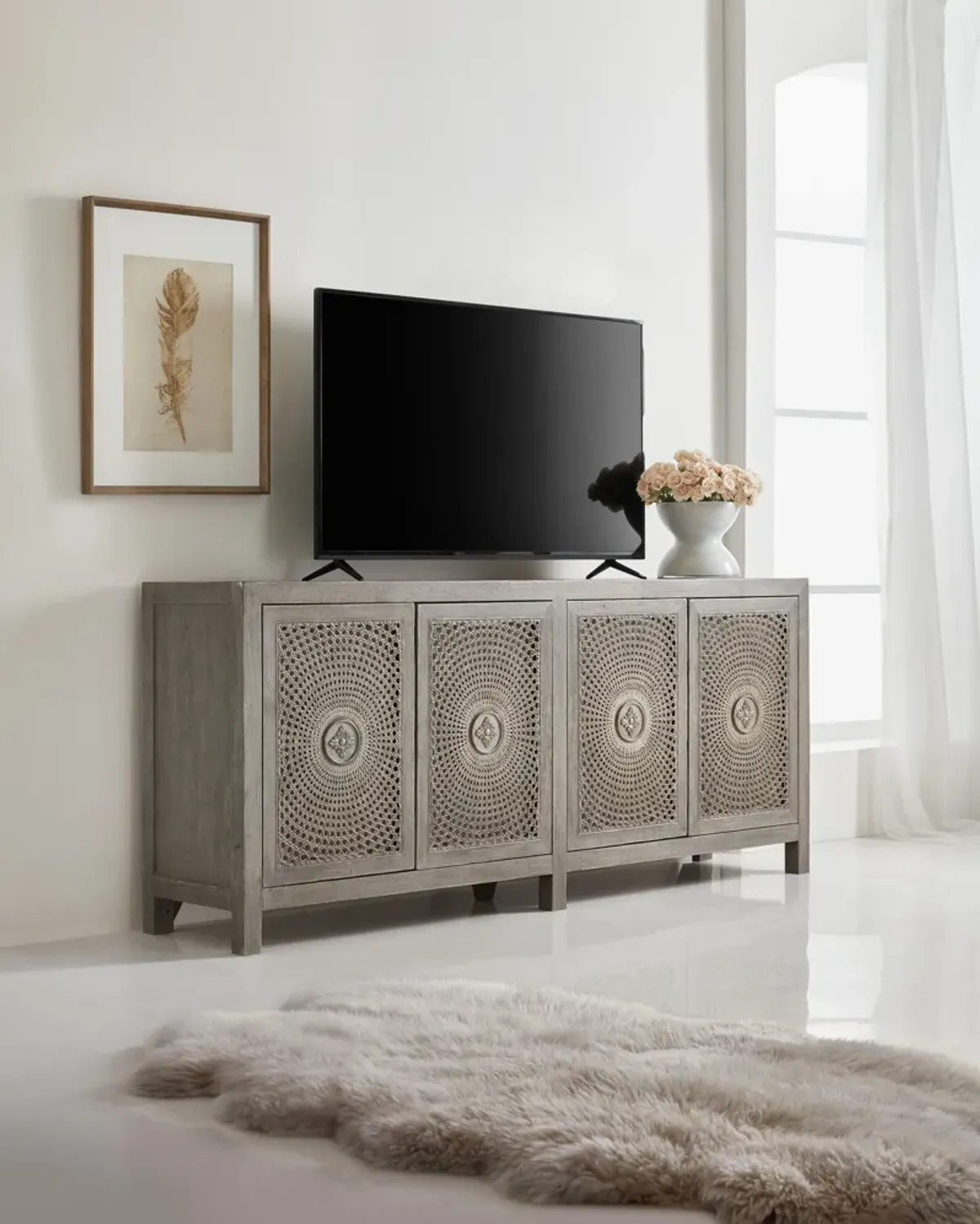 Melange Emmett Entertainment Console