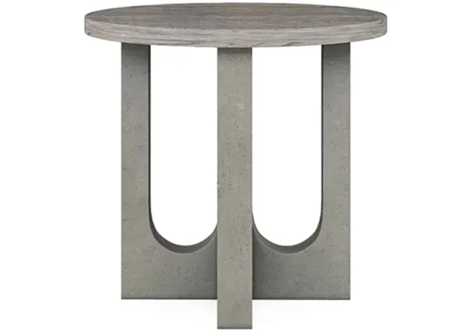 Vault Round End Table