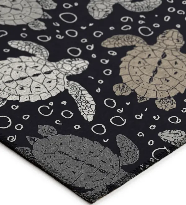 Seabreeze SZ13 Black 20" x 30" Rug