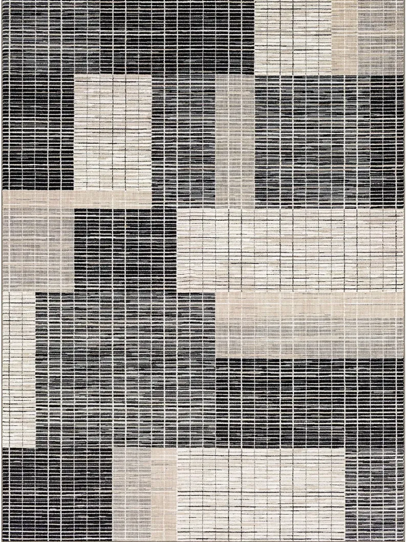 Vanguard by Drew & Jonathan Home Resolute Frost gray 5' 3" X 7' 10" Rug